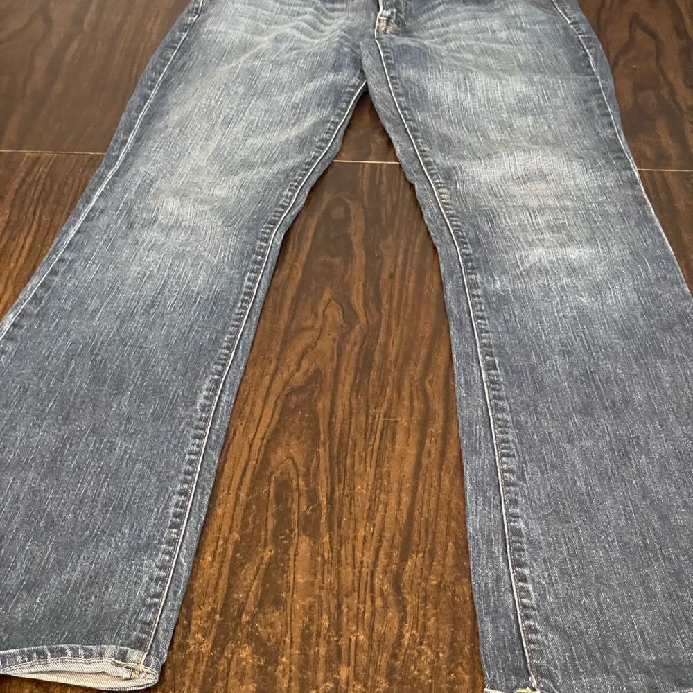 NYC platinum distressed wide leg jeans 6L retro y2k mom jeans back to school